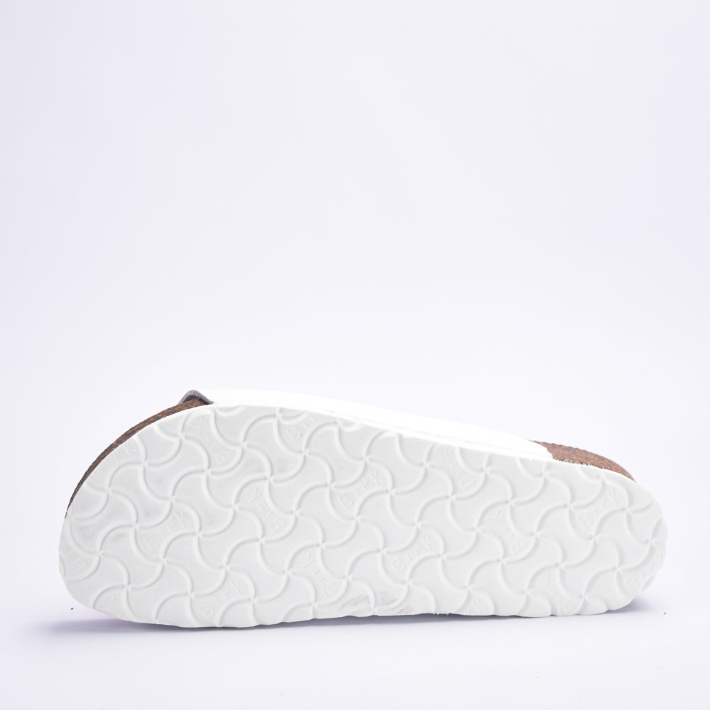 BIRKSBOT CUIR BLANC