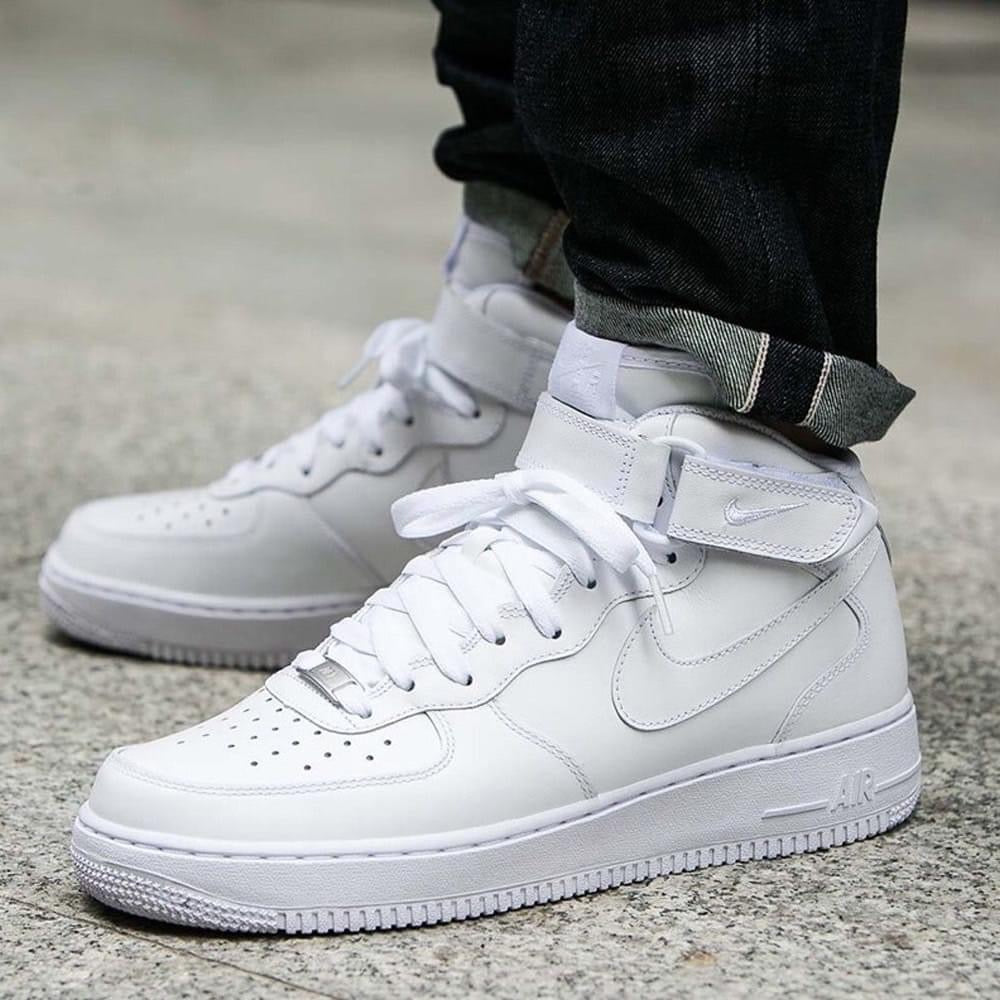 Nike Air Force 1 Mid WHITE WHITE