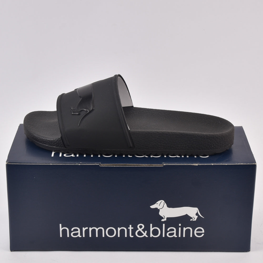 HARMONT AND BLAINE CIABATTA UOMO EVA - LOGO NERO - NERO