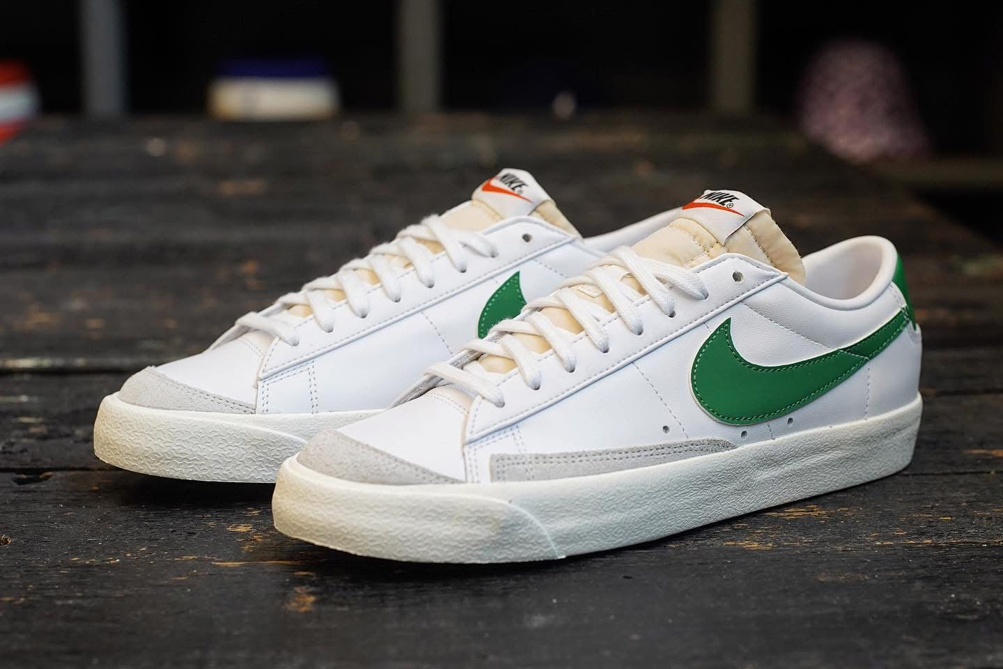 NIKE BLAZER LOW VINTAGE GREEN