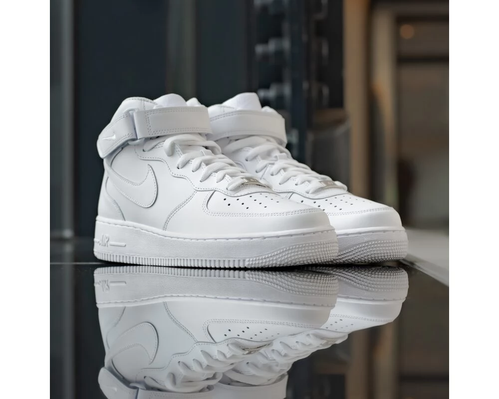 Nike Air Force 1 Mid WHITE WHITE