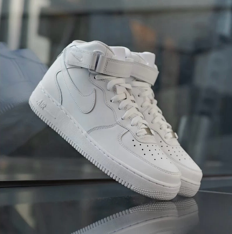 Nike Air Force 1 Mid WHITE WHITE