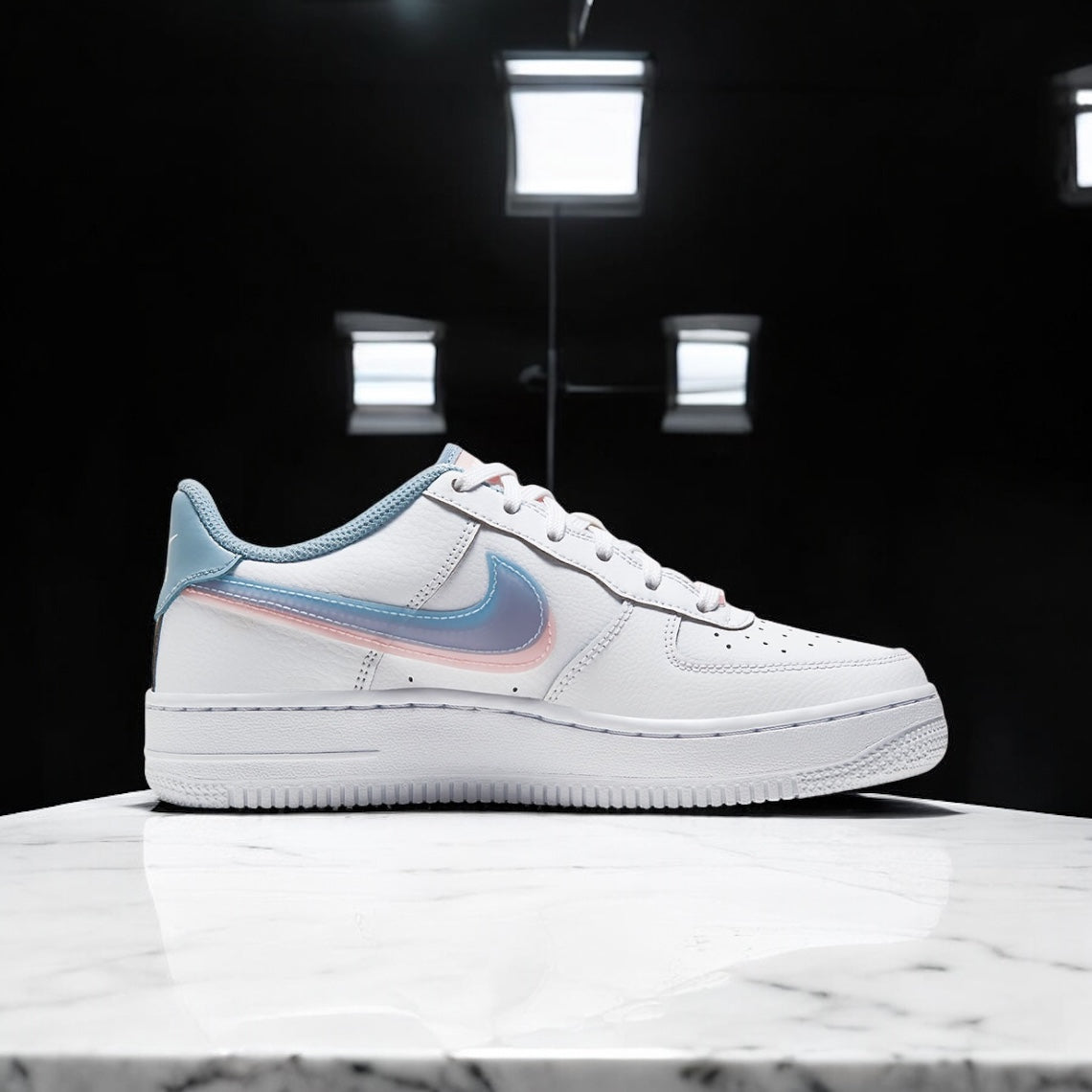 WMNS NIKE AIR FORCE 1 DOUBLE SWOOCH