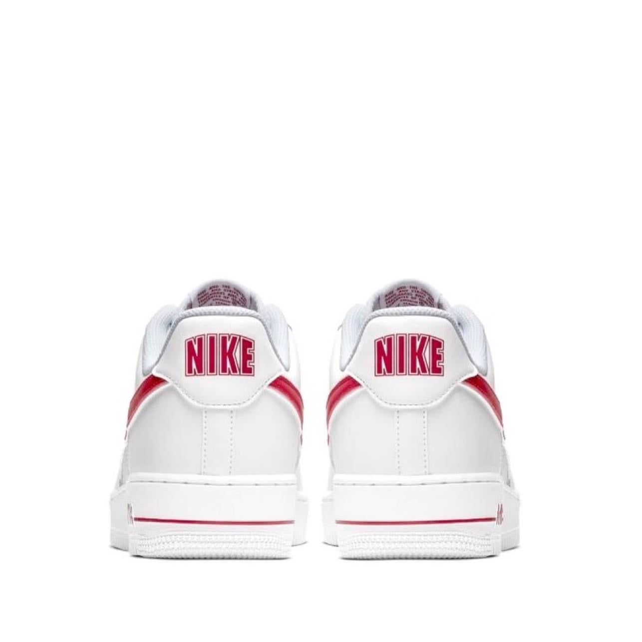 Nike air force 1 low white gym red